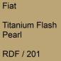 Preview: Fiat, Titanium Flash Pearl, RDF / 201.